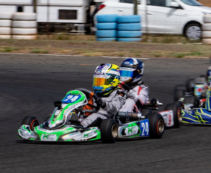 A trio of podiums for Kart Class at the AKC Shakedown