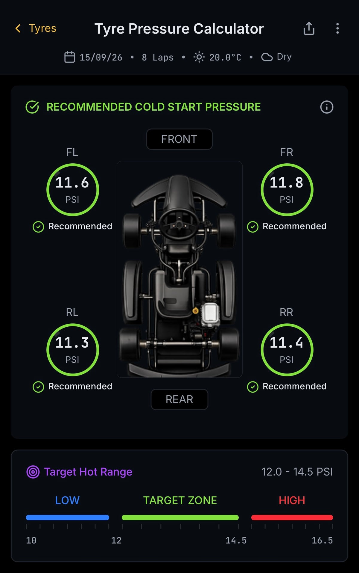 APEX Tyre Pressure Tool